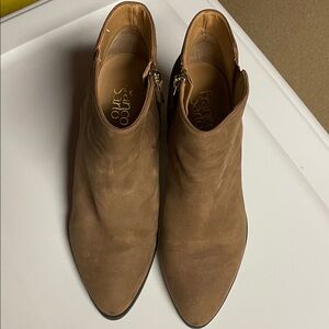 Franco Sarto Tan Ankle Booties